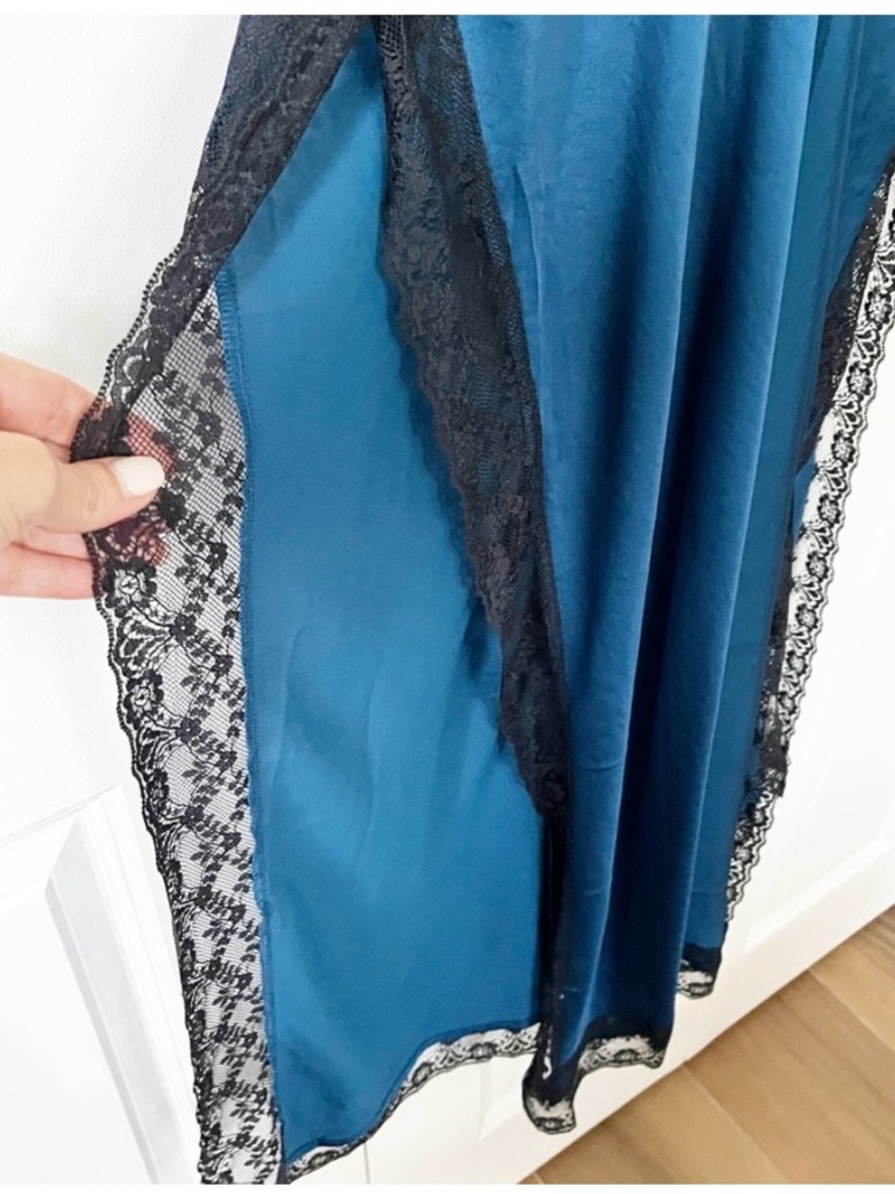 NWT Free People Intimately Tri Me Midi Slip Dress - Picture 9 of 11